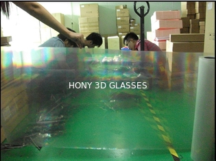 बच्चों डिस्पोजेबल प्लास्टिक आतिशबाजी 3 डी चश्मा IMAX फिल्म प्रणाली के लिए Foldable