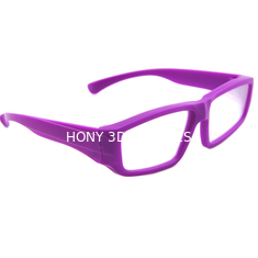 UV380 रेखीय ध्रुवीकरण मूवी के लिए 3 डी चश्मा विरोधी Foldable / पुन: प्रयोज्य