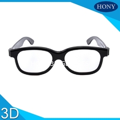 वृत्तीय ध्रुवीकरण के बच्चों के लिए निष्क्रिय 3D टीवी Reald फूट डालना चश्मा 3 डी आकार दें