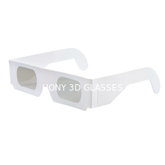 IMAX सिनेमा सादा कार्डबोर्ड 3 डी चश्मा प्रिंट लोगो डिस्पोजेबल 3 डी चश्मा