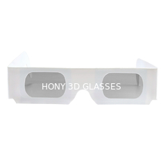 IMAX सिनेमा सादा कार्डबोर्ड 3 डी चश्मा प्रिंट लोगो डिस्पोजेबल 3 डी चश्मा