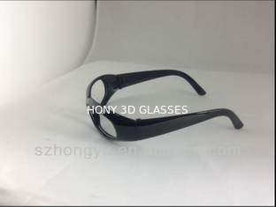 सिनेमा उपयोग के लिए 3 डी ध्रुवीकृत चश्मा निष्क्रिय परिपत्र ध्रुवीकरण Eeywear