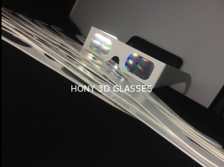 रात पट्टी पेपर 3 डी चश्मे आतिशबाजी चश्मा 13500 लाइनों के मजबूत प्रभाव