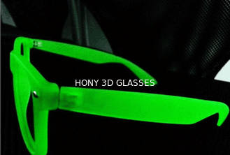 प्रतिदीप्ति 3 डी विवर्तन चश्मा पीसी स्पष्ट विवर्तन लेंस पर्यावरण के अनुकूल के साथ