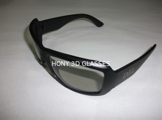 लेंस प्लास्टिक परिपत्र फूट डालना 3 डी चश्मा सिनेमा ROHS EN71 के लिए और अधिक मोटा होना
