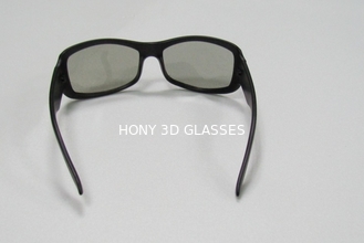 लेंस प्लास्टिक परिपत्र फूट डालना 3 डी चश्मा सिनेमा ROHS EN71 के लिए और अधिक मोटा होना