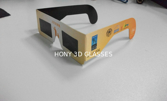 डिस्पोजेबल सूर्यग्रहण चश्मा Eyewear कागज फ्रेम के साथ देख रहे हैं वो