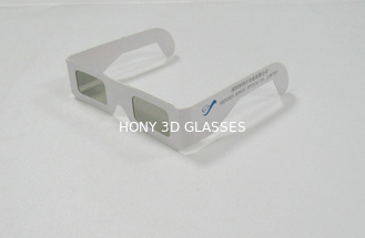 कागज फ्रेम RealD या MASTERIMAGE प्रणाली के लिए परिपत्र फूट डालना 3 डी चश्मा