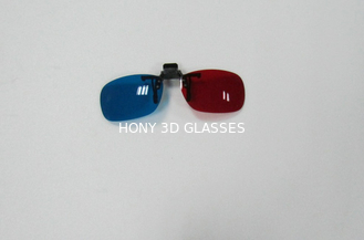 प्लास्टिक लाल हरे रंग पर 3 डी चश्मा देखो 3D चित्र और चलचित्र के लिए क्लिप