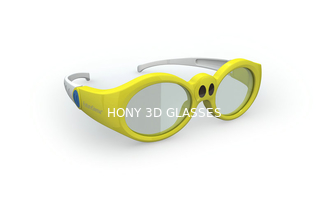 पीसी प्लास्टिक फ्रेम डीएलपी लिंक सक्रिय शटर 3 डी टीवी चश्मा आरामदायक पहनें