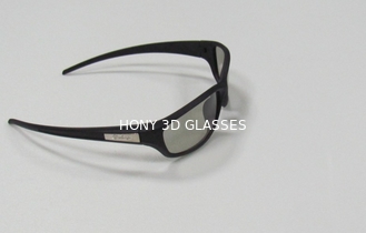 कंप्यूटर सीई के लिए 0.72 मिमी लेंस प्लास्टिक परिपत्र ध्रुवीकरण 3 डी चश्मा