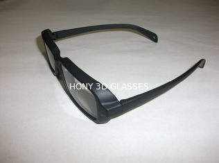 प्लास्टिक परिपत्र Polarized 3D 4D 5D टी वी पीसी के फ्रेम में OEM चश्मा