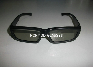 Imax ABS काली प्लास्टिक फ्रेम के साथ रैखिक फूट डालना 3 डी चश्मा