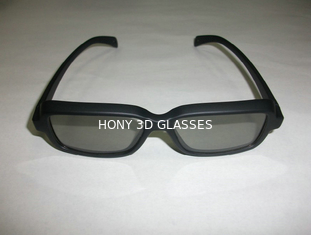 प्लास्टिक फ्रेम Imax सिनेमा प्रणाली के लिए रेखीय फूट डालना 3 डी चश्मा