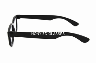 प्लास्टिक सक्रिय शटर चश्मा परिपत्र 0.26mm लेंस के साथ Polarized