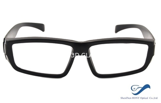 एबीएस काले प्लास्टिक फ्रेम के साथ Polarized आईमैक्स रैखिक सक्रिय शटर चश्मा