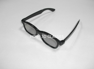 रंगीन प्लास्टिक परिपत्र Polarized सिनेमा के लिए 3 डी सुरक्षा चश्मा