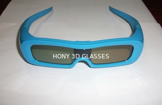IR सक्रिय शटर 3 डी चश्मा Rechargeable यूनिवर्सल 120 हर्ट्ज 86kPa - 106kPa