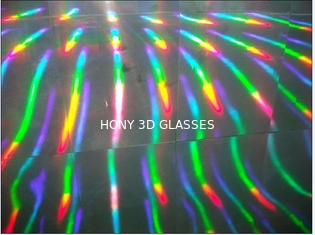 डिस्पोजेबल प्लास्टिक 3 डी आतिशबाज़ी चश्मे और लेंस के लिए मनोरंजन साइट