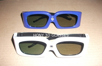 हरा नीला त्रिविम यूनिवर्सल सक्रिय शटर 3 डी चश्मा संगत लिंक