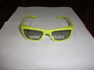 पतली लेंस सिनेमा ABS सशक्त फ्रेम के साथ के लिए रेखीय फूट डालना 3 डी चश्मा