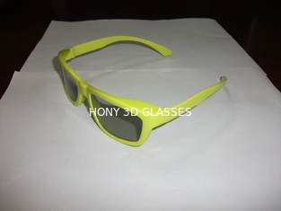 पतली लेंस सिनेमा ABS सशक्त फ्रेम के साथ के लिए रेखीय फूट डालना 3 डी चश्मा