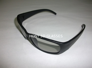 सिनेमा का उपयोग प्लास्टिक परिपत्र 3 डी चश्मा धूप का चश्मा CE FCC RoHS Polarized