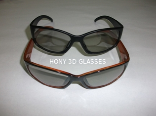 सिनेमा का उपयोग प्लास्टिक परिपत्र 3 डी चश्मा धूप का चश्मा CE FCC RoHS Polarized