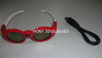 Xpand 3D सिनेमा प्रणाली के लिए 3 डी चश्मा Rechargeable बच्चों DLP लिंक