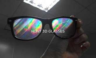 RealD फिल्म प्रणाली को देखने के लिए लोकप्रिय विवर्तन 3D आतिशबाजी चश्मा