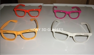 यात्रा साइट के लिए OEM / ODM रंगीन फ्रेम विवर्तन 3D आतिशबाज़ी चश्मा