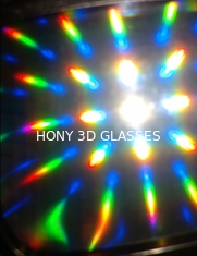 प्रकाशिकी पैरामीटर संप्रेषण साथ OEM / ODM कागज फ्रेम 3D आतशबाज़ी ग्लास