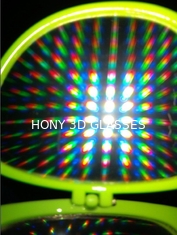 holospex छुट्टी 3D आतिशबाजी प्रकाश विवर्तन प्लास्टिक फ्रेम चश्मा