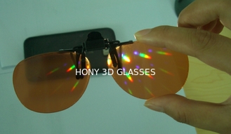 स्वनिर्धारित 3 डी आतिशबाज़ी चश्मा मोटी लेंस पारिस्थितिकी के अनुकूल सामग्री