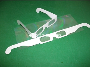 फ्लिप क्लिप शैली प्लास्टिक 3D आतिशबाज़ी चश्मा 4C सीआईएस कागज फ्रेम