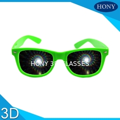 पार्टी 3 डी डिफ्रैक्शन चश्मा सर्पिल विवर्तन प्रभाव आतिशबाजी 3 डी चश्मे