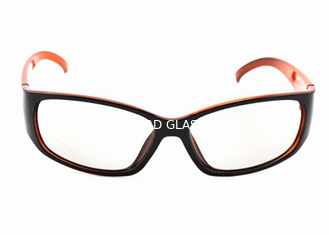 सिनेमा के लिए लीनियर फूट डालना प्लास्टिक 3 डी चश्मा विरोधी स्क्रैच लेंस