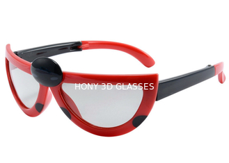 बच्चों के निष्क्रिय परिपत्र ध्रुवीकृत 3 डी चश्मा सभी निष्क्रिय 3 डी टीवी रियलडी थियेटर के लिए