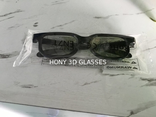 निष्क्रिय 3 डी चश्मा बच्चों एक बार Eyewear प्लास्टिक 3 डी मूवी थिएटर चश्मा का उपयोग करें