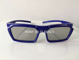 वॉशबल पासवी सर्कुलर ध्रुवीकरण 3 डी चश्मा लंबे समय तक 3 डी रंगमंच चश्मा प्रयुक्त