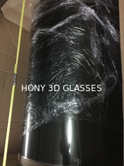 710 * 406 मिमी ध्रुवीकरण फिल्म शीट Imax डी चश्मा सामग्री काले रंग