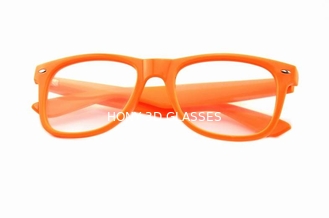3 डी आतिशबाजी चश्मा, संवर्धन ऑरेंज फ्रेम आई चश्मा पहनें