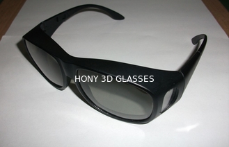 कस्टम मुद्रित प्लास्टिक 3 डी ध्रुवीकरण चश्मा, परिपत्र ध्रुवीकरण चश्मे