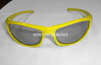 डिजाइनर पीसी प्लास्टिक रैखिक फूट डालना 3 डी चश्मा होम थियेटर के लिए