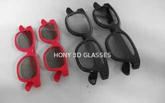 कस्टम प्लास्टिक परिपत्र Polarized Reald बच्चे या वयस्क के लिए 3 डी चश्मा