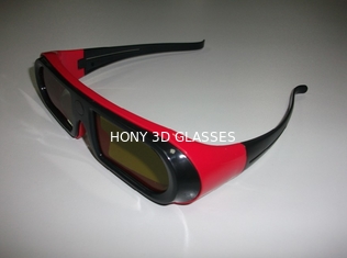 निविड़ अंधकार सक्रिय 3 डी चश्मा / सार्वभौमिक 3 डी शटर चश्मा परिवर्तनीय