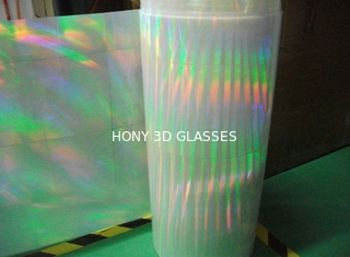 पालतू लेजर प्लास्टिक फ्रेम इंद्रधनुष 3 डी आतिशबाज़ी चश्मा लेंस के साथ अनुकूलित मुद्रण