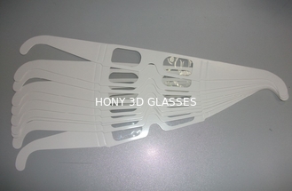 पीवीसी पीईटी लेजर लेंस के साथ OEM प्रिंट करने योग्य पेपर 3 डी चश्मा लाल हरा