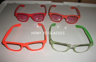 होलोग्राफिक लेंस की प्लास्टिक इंद्रधनुष चश्मे 3D आतिशबाजी चश्मा